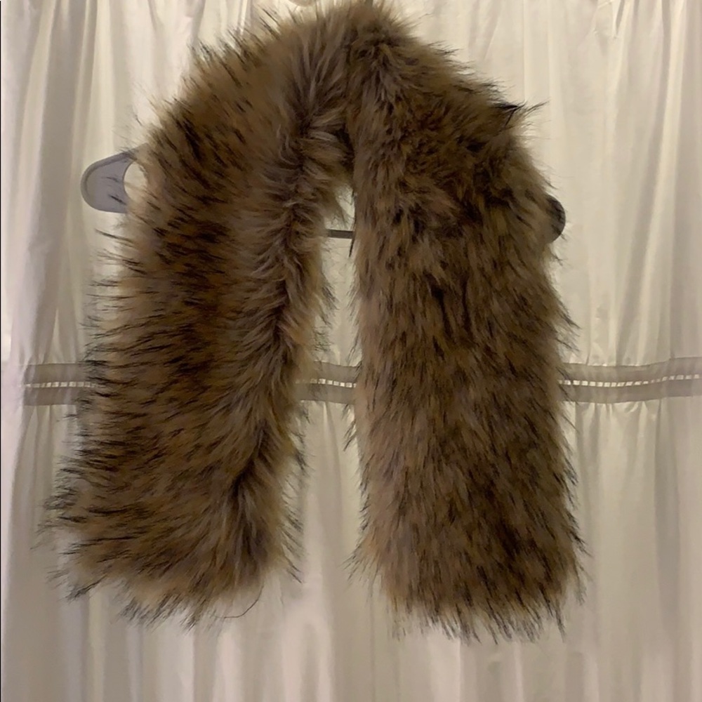 Fur scarf from J. Crew